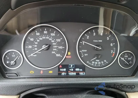 2013 BMW 320 I из США, поврежденный, VIN WBA3B1C52DF462824